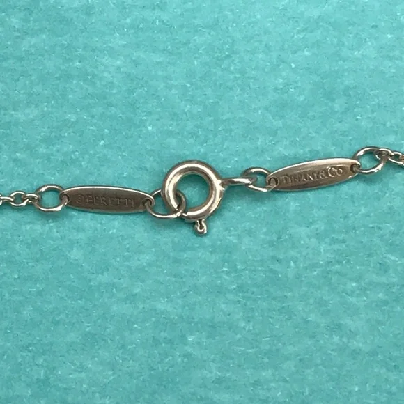 Tiffany Elsa Peretti double teardrop necklace - Picture 6 of 13